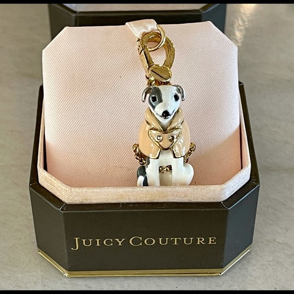 Juicy Couture Jewelry - Juicy Couture Greyhound Trench Coat Charm